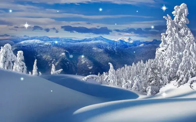 Winter Live Wallpaper android App screenshot 0