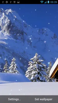 Winter Live Wallpaper android App screenshot 4